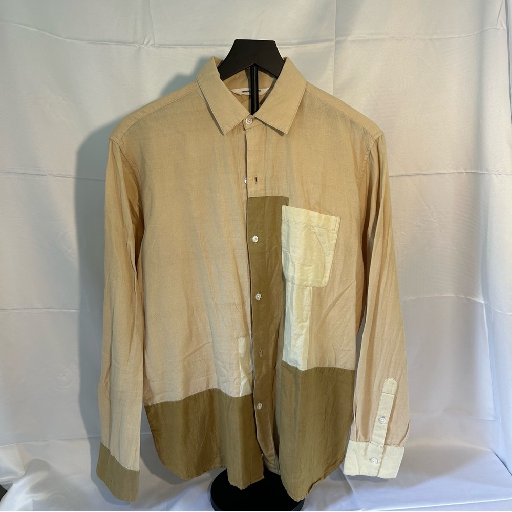 3sixteen Patchwork BD Shirt - SIZE MEDIUM